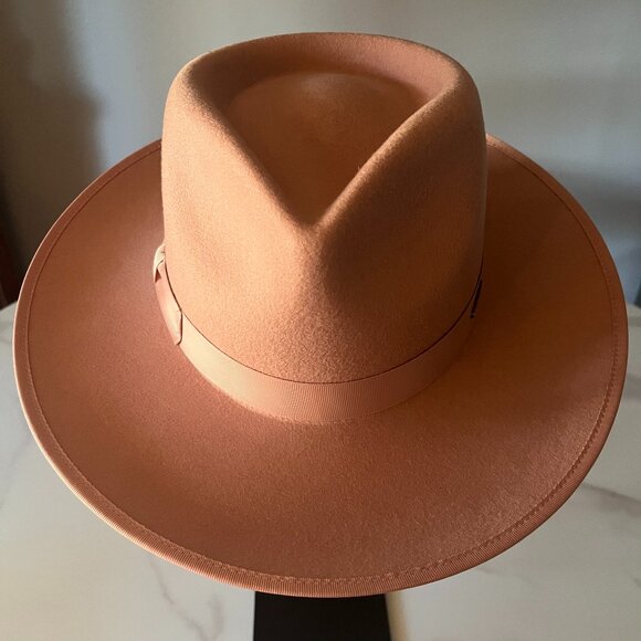 Gigi Pip Monoroe Rancher Hat Dusty Pink - S/M - NWOT main image 8